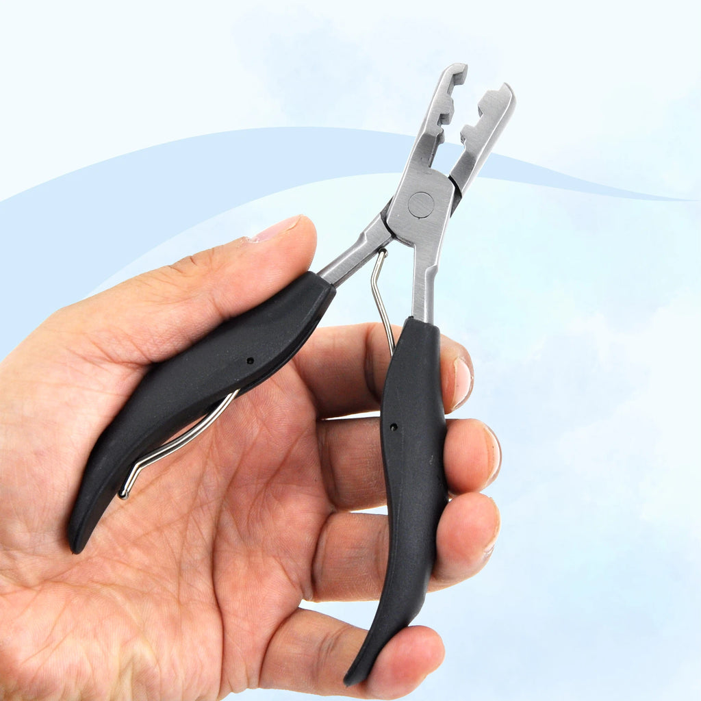 Hair Extension Remove Tool Fusion Hair Extension Pliers for Keratin Hair Extensions Microlink Beads Tool