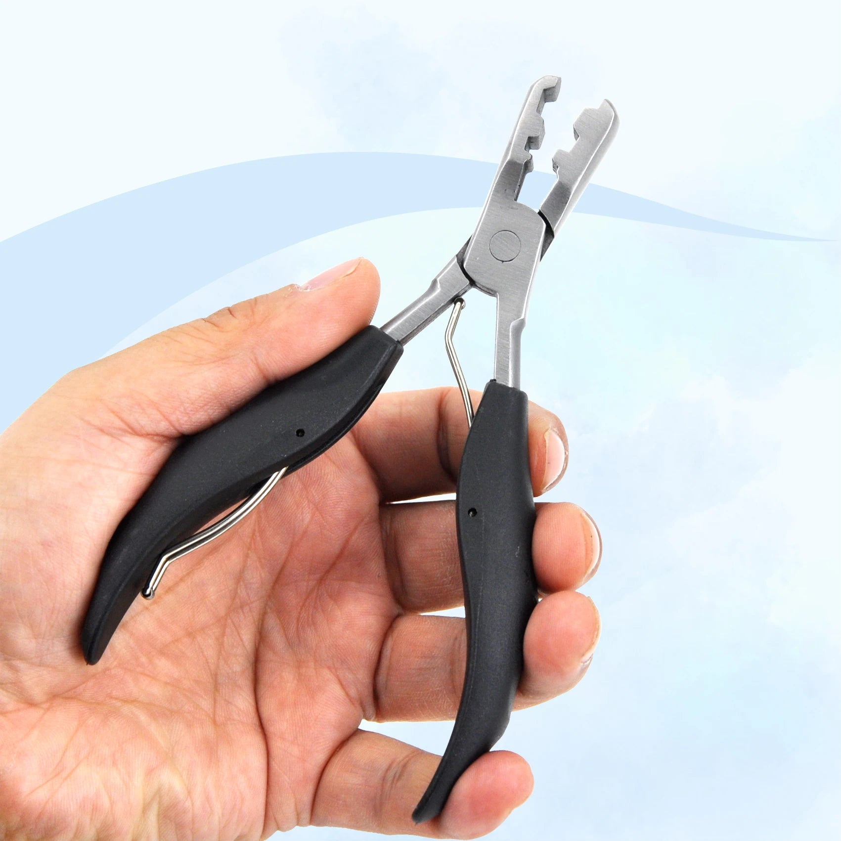 Hair Extension Remove Tool Fusion Hair Extension Pliers for Keratin Hair Extensions Microlink Beads Tool