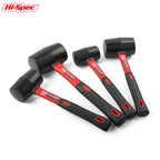 Hi-Spec 1PC Heavy Duty Mallet Rubber Hammer Double Faced Household Mini Hammer Rubber Mallet Hammer Hand Mini Tool 8/12/16/24 Oz