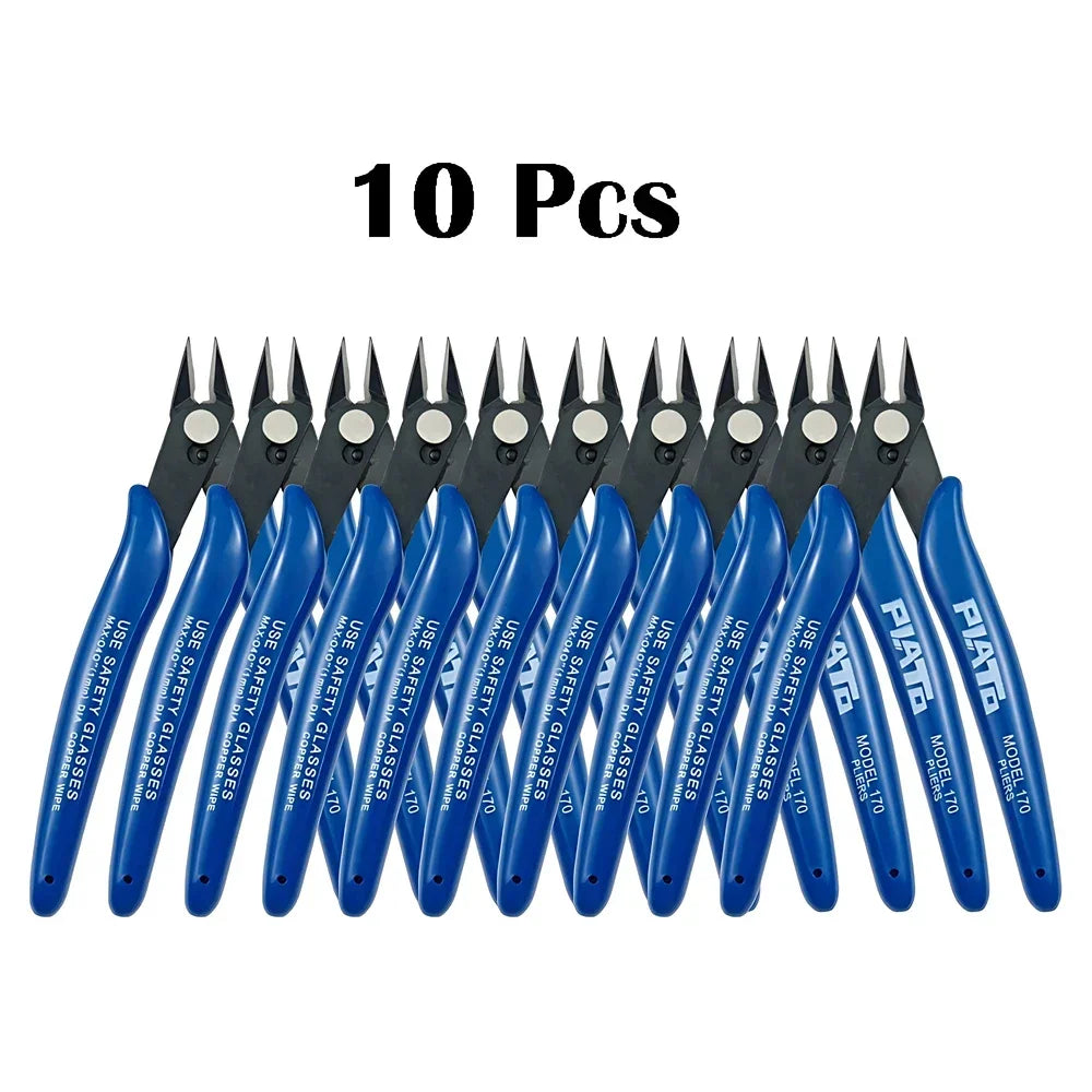 PLATO 170 Wishful Clamp DIY Electronic Diagonal Pliers Side Cutting Nippers Wire Cutter 3D Printer Parts Models Hand Tools